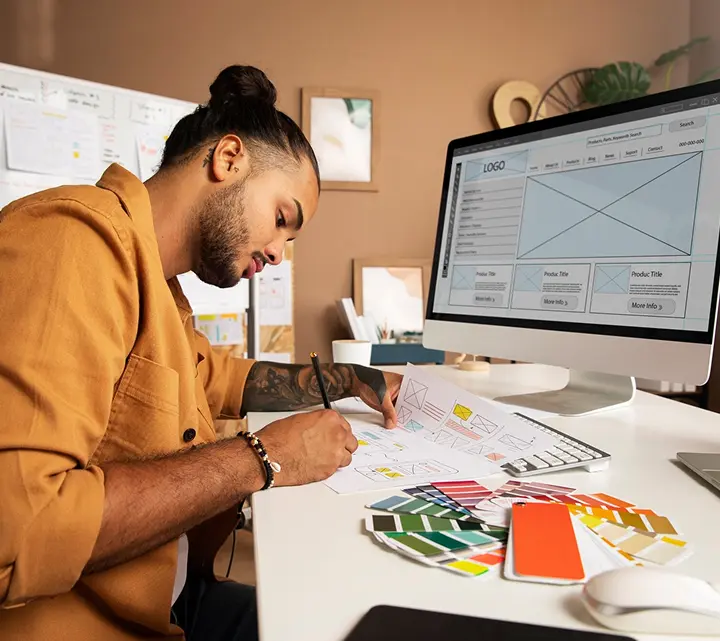 Creative UI/UX designing